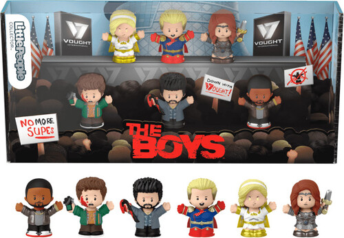 LITTLE PEOPLE COLLECTOR THE BOYS 6 PACK