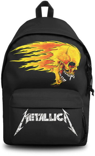 ROCKSAX METALLICA PUSHEAD FLAME DAYPACK BLK