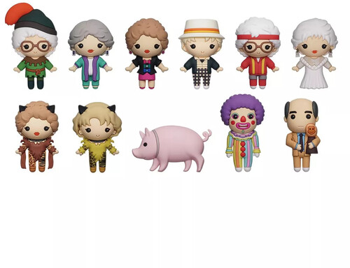 Monogram - Golden Girls 3D Foam Bag Clip - Series 5