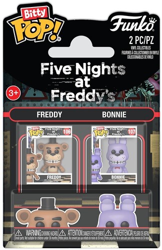 Funko Bitty POP!: Five Nights at Freddy's 2-Pack - Freddy & Bonnie (FNAF)