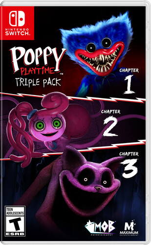 Poppy Playtime Triple Pack for Nintendo Switch