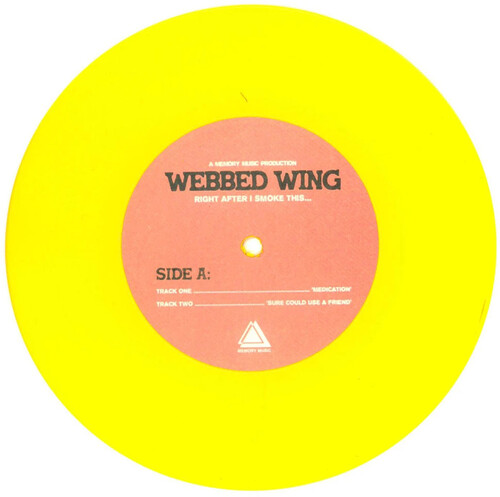 Webbed Wing - Right After I Smoke This [Colored Vinyl] (Ylw) (Can)