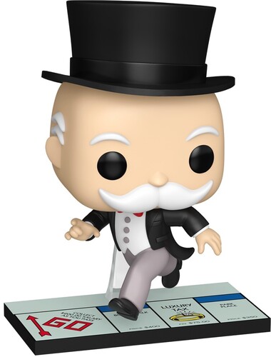 POP RETRO TOYS MONOPOLY MR MONOPOLY PASS GO