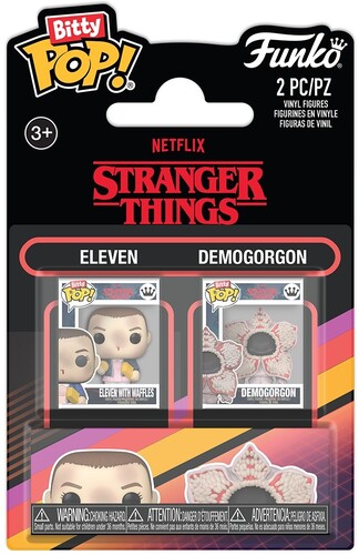 BITTY POP STRANGER THINGS 2PK ELEVEN & DEMOGORGON