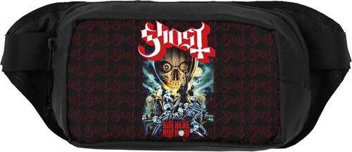 ROCKSAX GHOST RITE HERE NOW SHOULDER BAG BLK