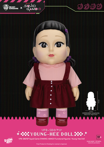 NETFLIX SQUID GAME SYAKING-BANG YOUNG-HEE DOLL S3