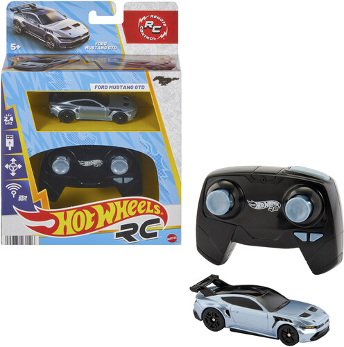 Mattel - Hot Wheels RC 1:64 Ford Mustang GTD Vehicle