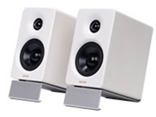 Edifier M60 Bluetooth Compact Desktop 2.0 Speakers - High Res - 66 Watts (Ivory)
