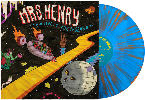 Mrs. Henry - Live at the Casbah (blue/orange Splatter Vinyl)