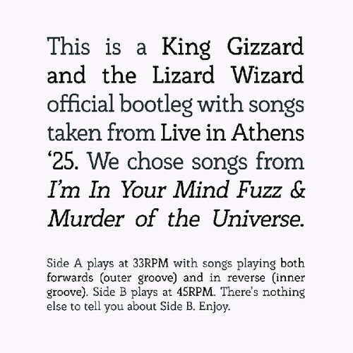 King Gizzard And The Lizard Wizard - I'm In Your Mind Fuzz / Murder Of The Universe