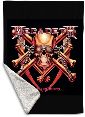 ROCKSAX MEGADETH BLNK KILLING IS MY BUSINESS 60X80