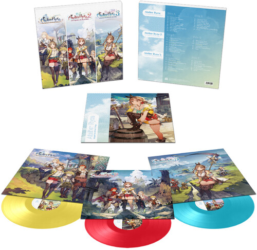Atelier Ryza Trilogy - O.S.T. (Colv) - Atelier Ryza Trilogy - O.S.T. vinyl record cover