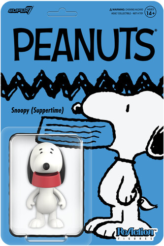 Super7 - Peanuts - ReAction Figures Wv9 - Snoopy (Suppertime)