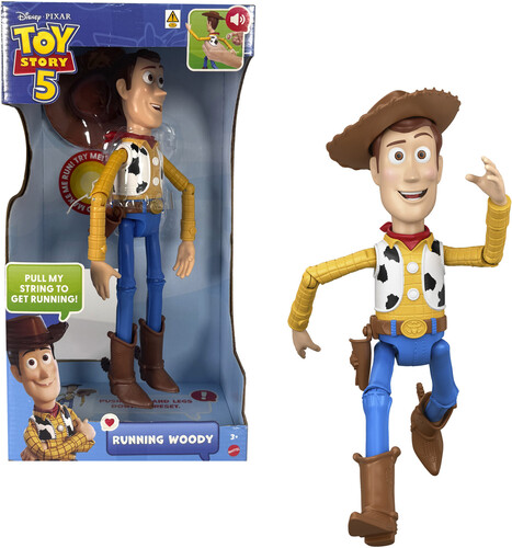 DISNEY PIXAR 12 INCH RUNNING WOODY