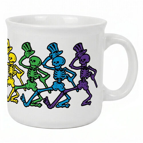 GRATEFUL DEAD-COLORFUL SKELETONS 20 OZ CAMPER MUG