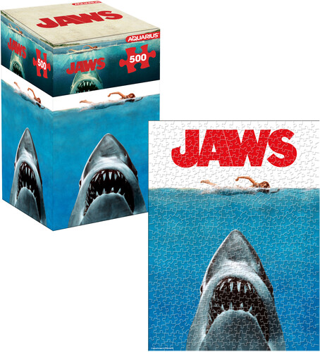 JAWS ONE SHEET 500 PIECE JIGSAW PUZZLE