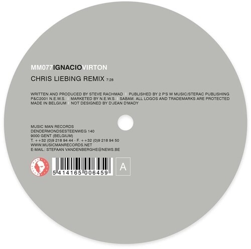 Ignacio - Virton (Ep) vinyl record cover