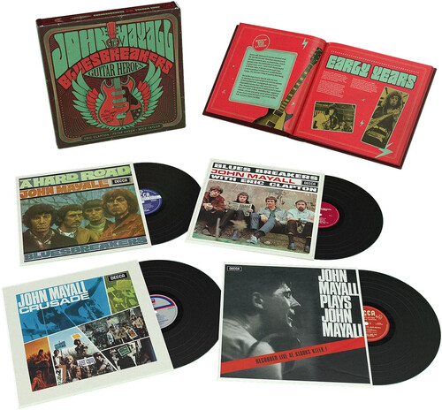 John Mayall  & The Bluesbreakers - Guitar Heroes: The Decca Years 1965-1967 (Box) vinyl record cover