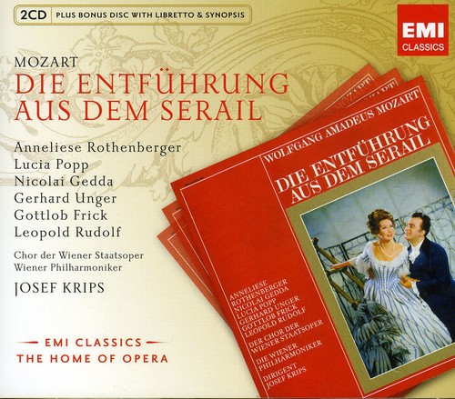 W. A. Mozart - Die Entfuhrung Aus Dem vinyl record cover