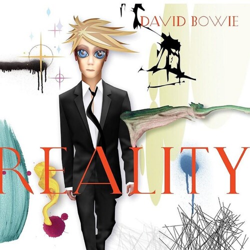 David Bowie - Reality [Limited Edition Translucent Gold &amp; Blue Swirl Audiophile LP]