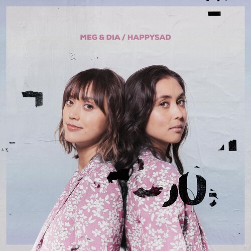 Meg & Dia - Happysad vinyl record cover