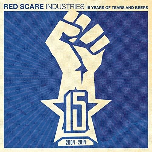 Red Scare 15 Years Of Tears & Beers / Various - Red Scare Industries: 15 Years Of Tears And Beers (Various Artists) vinyl record cover
