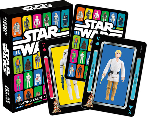 Star Wars Vintage Kenner Action Figures Playing Cards Deck