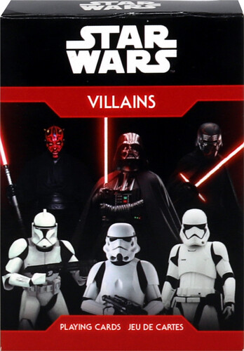 STAR WARS VILLAINS PLAYING CARDS DECK