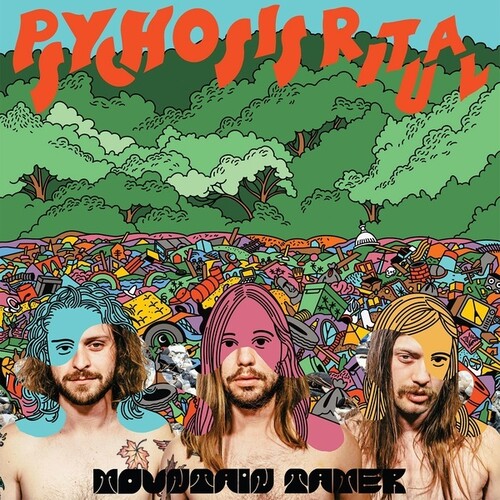 Mountain Tamer - Psychosis Ritual (Blue) vinyl record cover