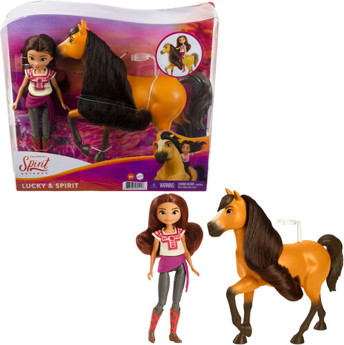 Spirit - Mattel - Spirit Doll & Horse Lucky and Spirit