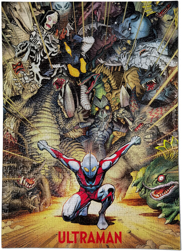 ULTRAMAN RISE OF ULTRAMAN COVER ART JIGSAW PUZZLE