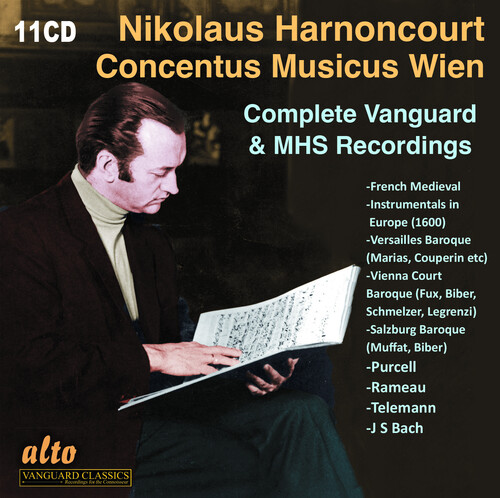 Nikolaus Harnoncourt - Concentus Musicus Wien Complete Vanguard & Mhs Rec