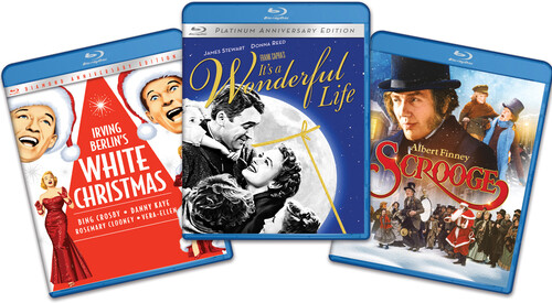 It's a Wonderful Life /  White Christmas /  Scrooge (Holiday 3-Pack Bundle)