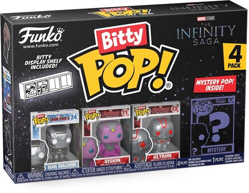 MARVEL- IRON MAN 4PK