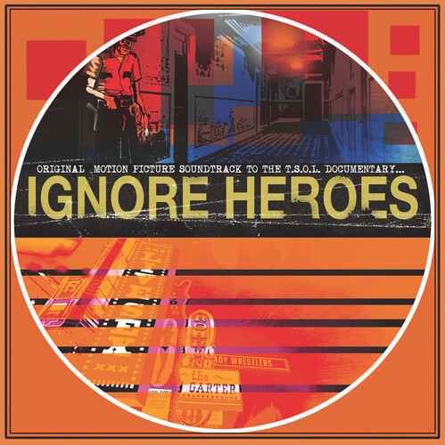T.S.O.L. - Ignore Heroes (Original Motion Picture Soundtrack) [Indie Exclusive Limited Edition Opaque Green w/ Blue Splatter LP]