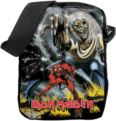 IRON MAIDEN NUMBER OF THE BEAST CROSSBODY BAG