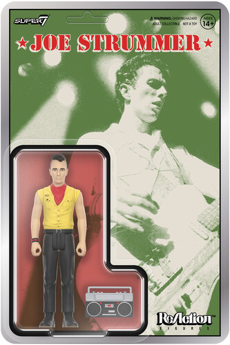 Joe Strummer Reaction Figures - Joe Strummer - Joe Strummer Reaction Figures - Joe Strummer vinyl record cover