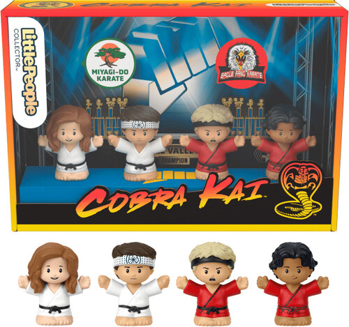 LITTLE PEOPLE COLLECTOR COBRA KAI 4 PACK