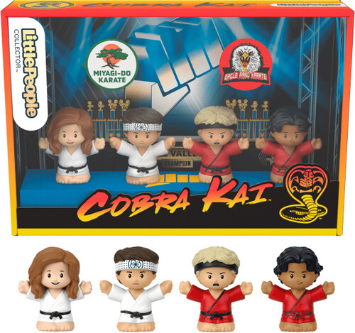 LITTLE PEOPLE COLLECTOR COBRA KAI 4 PACK SE