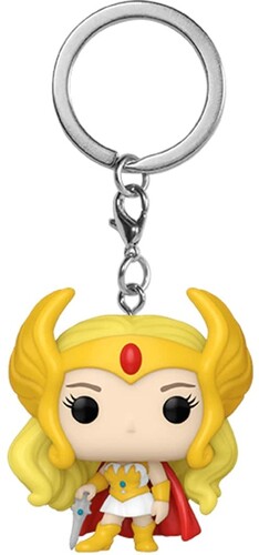 FUNKO KEYCHAIN SHE RA SHE RA 40TH ANNIVERSARY