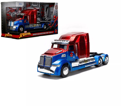 Jada Toys - 1:24 Marvel Spider-Man - Hollywood Rides - Western Star 5700XE