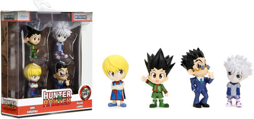 Jada Toys - 2.5 Hunter X Hunter 4 Pack(Gon, Kurpika, Killua, Leorio)