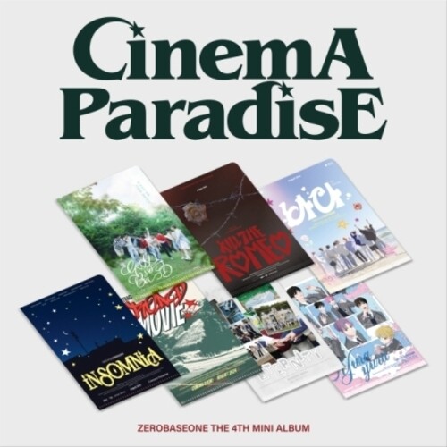 Cinema Paradise - Zerose - Random Cover - incl. Postcard Book, Postcard, Photocard, Unit Photocard + 3 Stickers [Import]