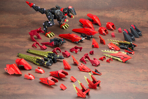 ZOIDS - EZ-049 STURM TYRANN BERSERK UNIT SET