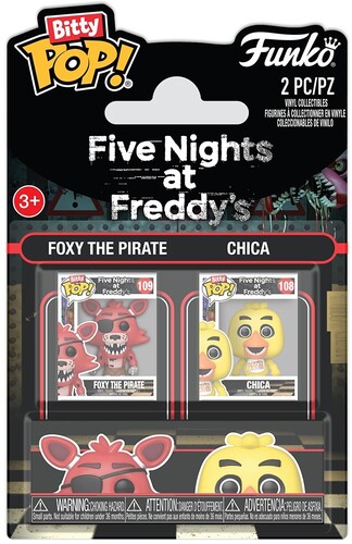 BITTY POP FNAF 2 PACK FOXY & CHICA