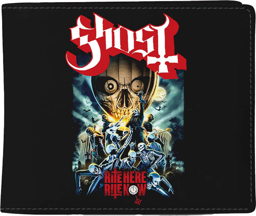ROCKSAX GHOST RITE HERE NOW WALLET COIN POCKET BLK