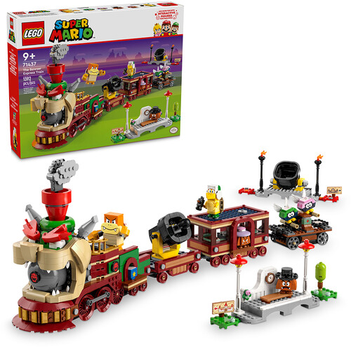 LEGO SUPER MARIO THE BOWSER EXPRESS TRAIN