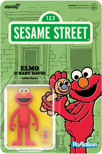 Super7 - Sesame Street - ReAction Figures Wv4 - Elmo