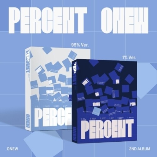 Percent - Photobook Version - Random Cover - incl. Photobook, Photocard, Standing Postcard, Eight Codes Card, Folded Poster, 4-Cut Photo, Sticker Pack + Hidden Sticker