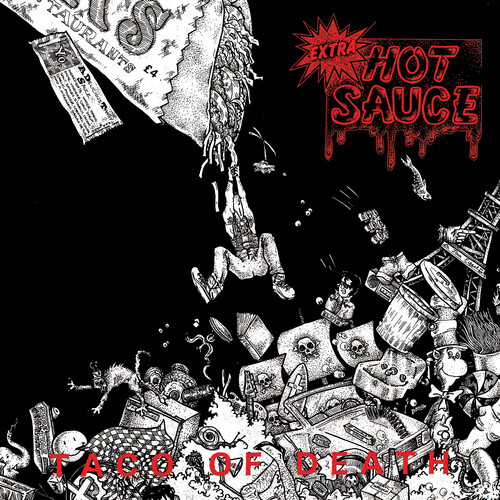 Extra Hot Sauce - Taco Of Death vinyl record cover